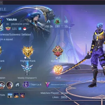 Mobile Legends: Bang Bang Collector Global|Hero 132|Skin 271|Renowned|KOF Karina|TFM R image 1