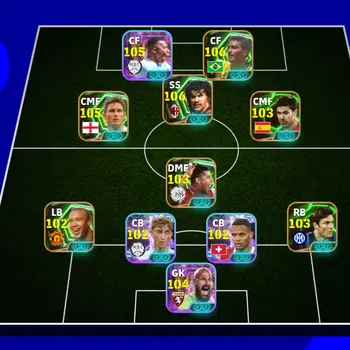 eFootball Accounts Meta Player EFOOTBALL 2026 | RUUD GULLIT, MBAPPE, ROMARIO, XABI ALONSO, LAMPARD, V MILINKOVIC SAVIC, 4