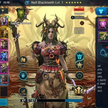 Raid: Shadow Legends Accounts Starter Lv 6|70K PWR|1 Mythic(Nell Blackteeth)+8