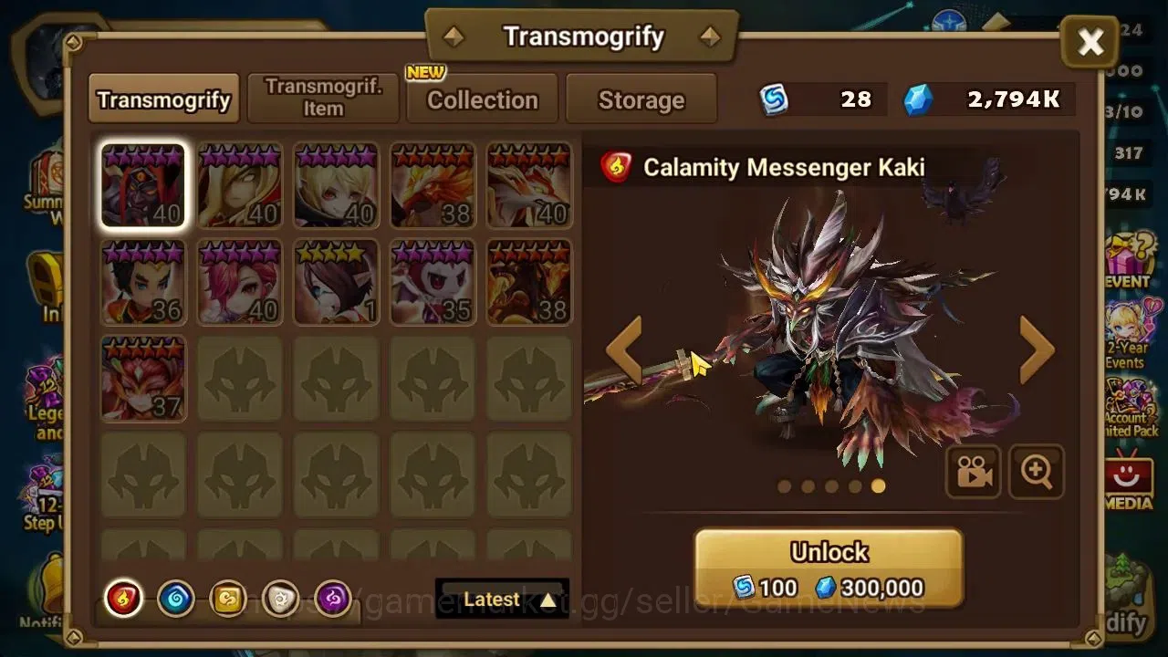 Summoners War: Sky Arena Accounts ASIA Lv 52|2 LD[Miying,Eirgar]+13 Total NB5[570RM, image 20