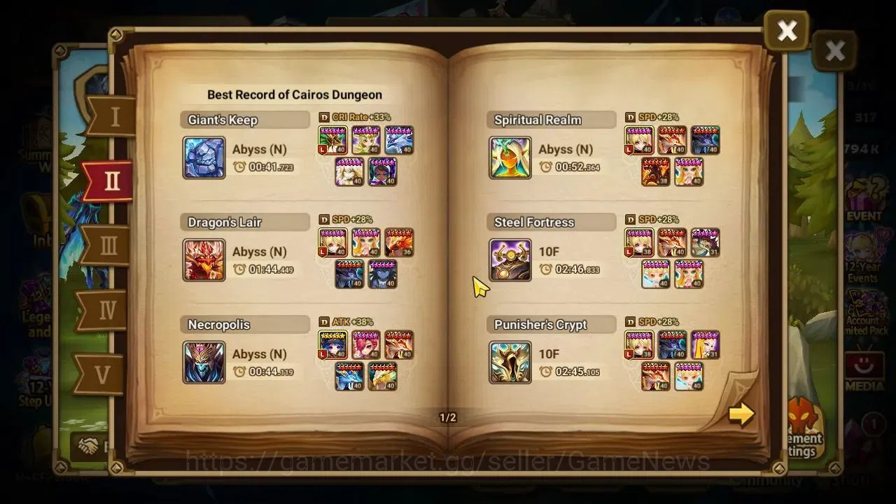 Summoners War: Sky Arena Accounts ASIA Lv 52|2 LD[Miying,Eirgar]+13 Total NB5[570RM, image 6