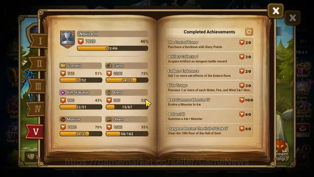 Summoners War: Sky Arena Accounts ASIA Lv 52|2 LD[Miying,Eirgar]+13 Total NB5[570RM, image 9