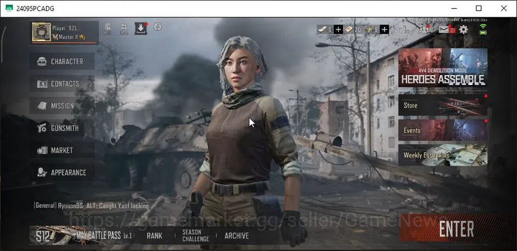 Arena Breakout Accounts MOBILE Lv30|SV 34M|CV 29M|AKM SS, AKS 74U QS, AK12 image 1