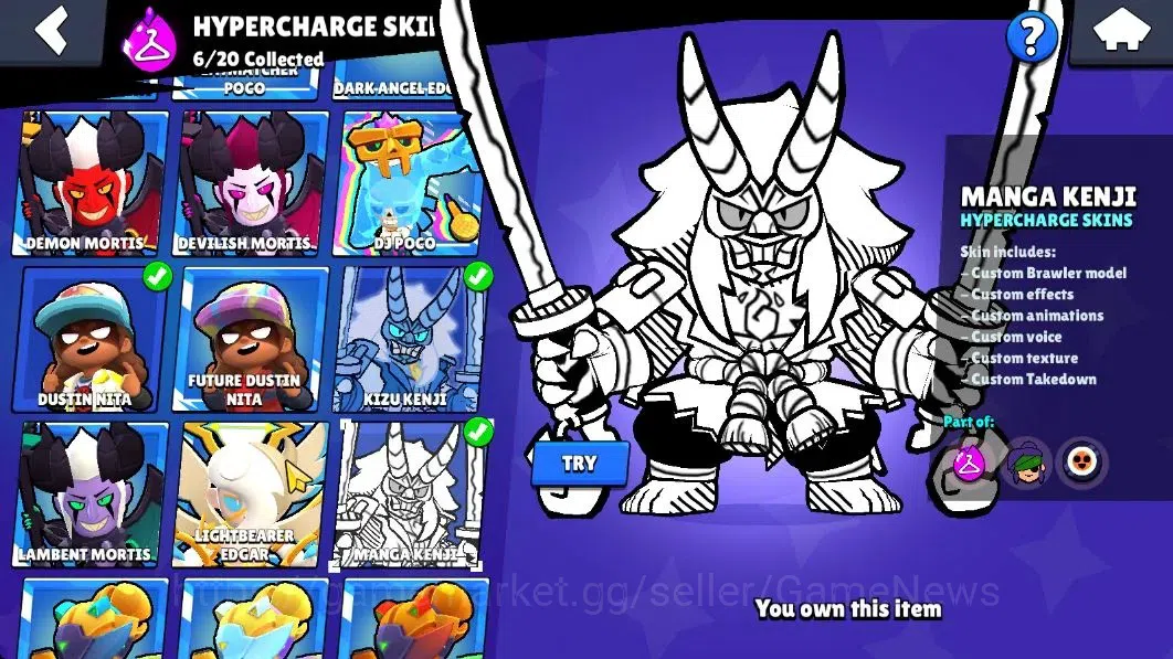 Brawl Stars Accounts 29K Trophy|103 Brawlers 36 Max Lvl|2 Full Buffies| image 15