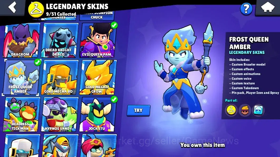 Brawl Stars Accounts 29K Trophy|103 Brawlers 36 Max Lvl|2 Full Buffies| image 18