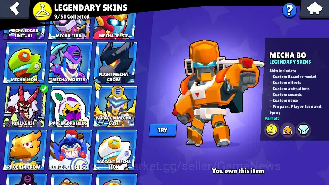 Brawl Stars Accounts 29K Trophy|103 Brawlers 36 Max Lvl|2 Full Buffies| image 19