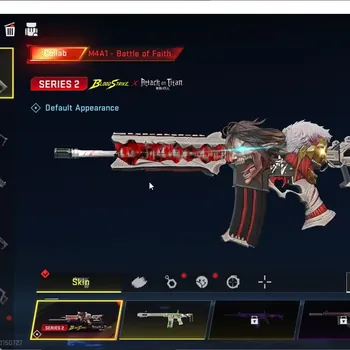 Blood Strike Accounts Collab Skin ASIA|1 AOT: M4A1-Battle of Faith | ULTRA MELEE: Lightblade |2 ULTRA Guns|Many