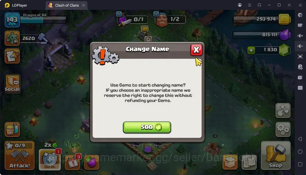 Clash of Clans Accounts High-End TH14-BH9 | LVL143 | BK46,AQ40,MP45,GW32,RC18 | BC16,BM12|4 Legendary & 1 Gold skins 18