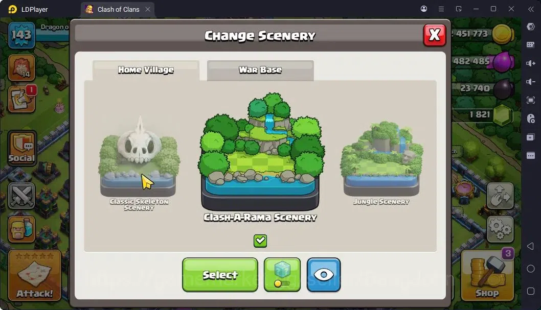 Clash of Clans Accounts High-End TH14-BH9 | LVL143 | BK46,AQ40,MP45,GW32,RC18 | BC16,BM12|4 Legendary & 1 Gold skins 5