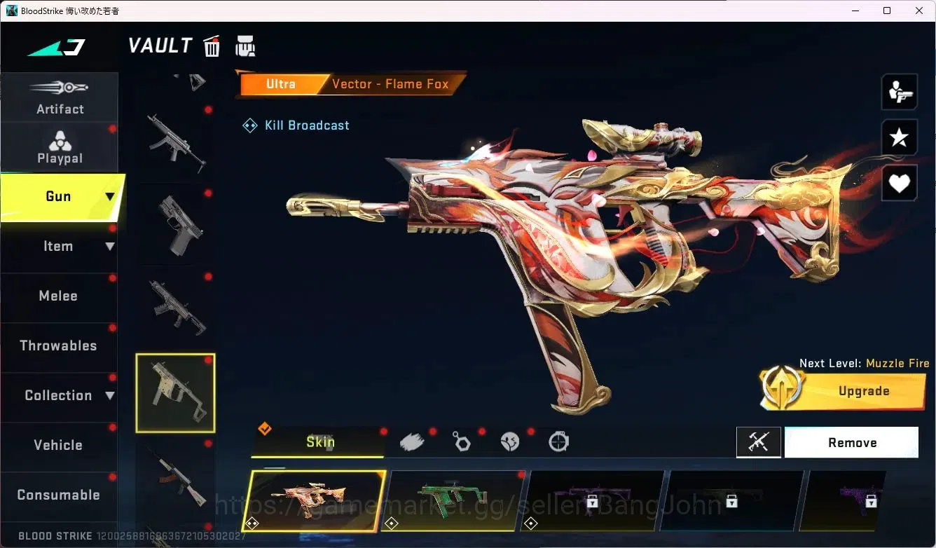 Blood Strike Accounts ASIA | AOT KAG-6,FAL|7DS AK47|BLEACH Ethan|3 Ultra image 3