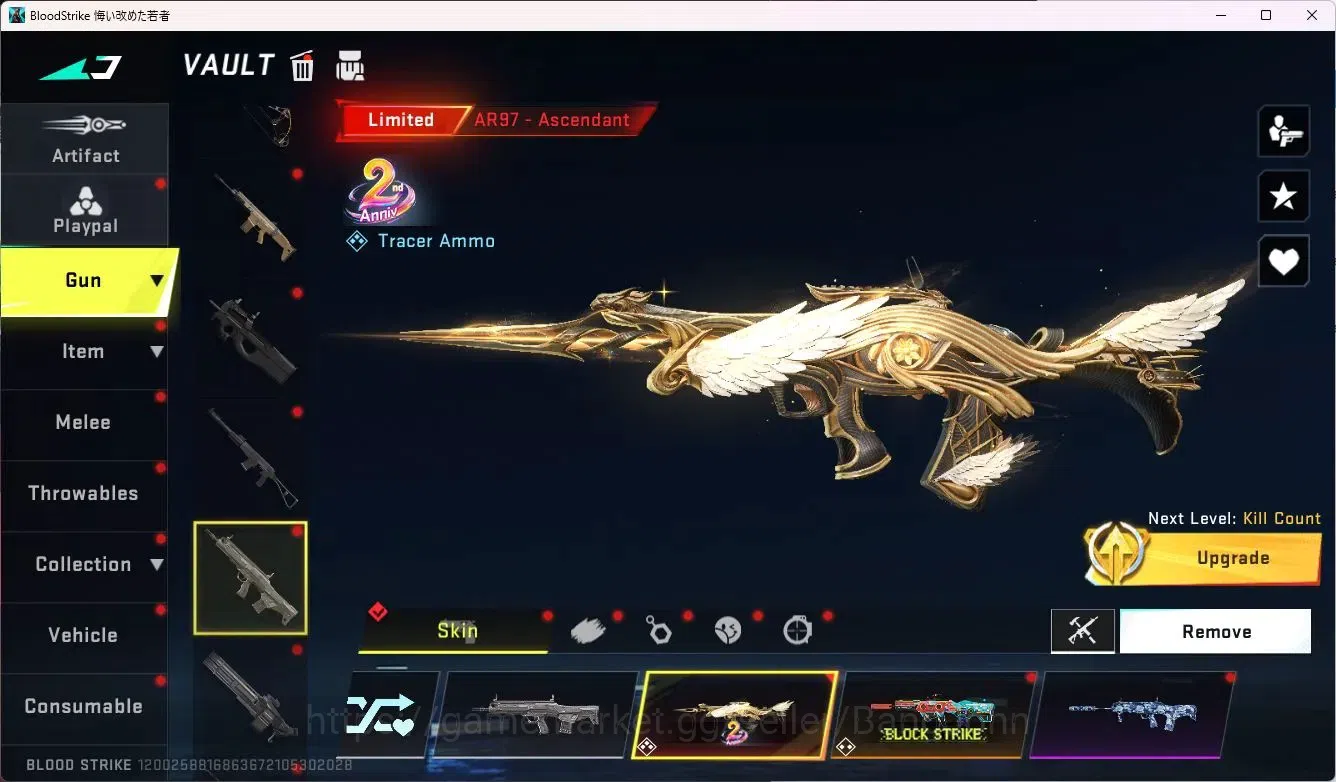 Blood Strike Accounts ASIA | AOT KAG-6,FAL|7DS AK47|BLEACH Ethan|3 Ultra image 7