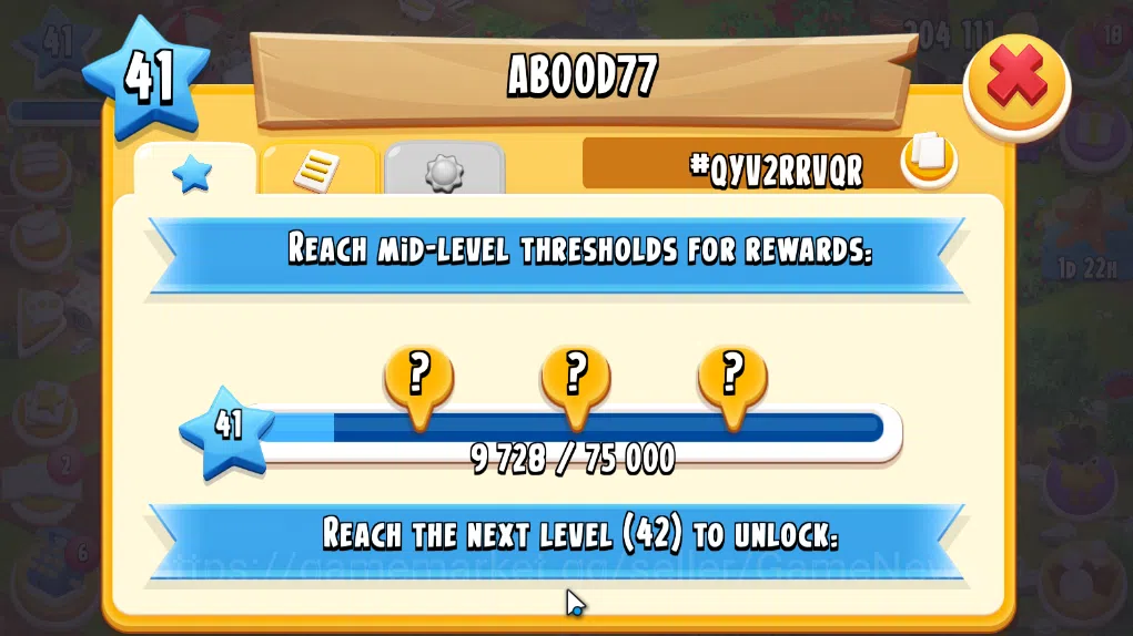 Hay Day Accounts Level 41 | Barn Storage 1050 + Silo Storage 625 | 204k Coins, 28 Diamonds |CN ON|Log Supercell ID|Take 10
