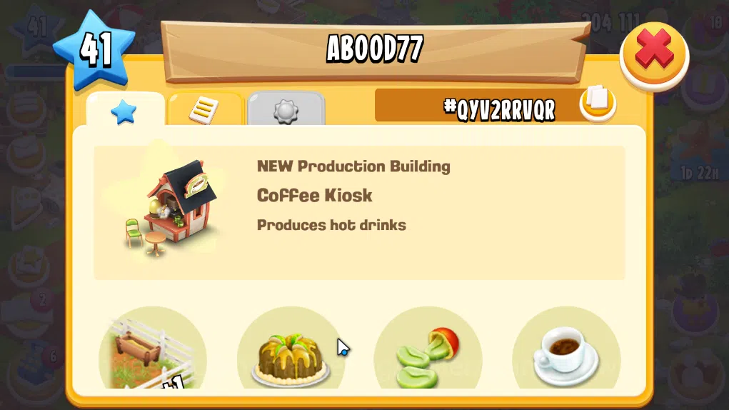Hay Day Accounts Level 41 | Barn Storage 1050 + Silo Storage 625 | 204k Coins, 28 Diamonds |CN ON|Log Supercell ID|Take 11