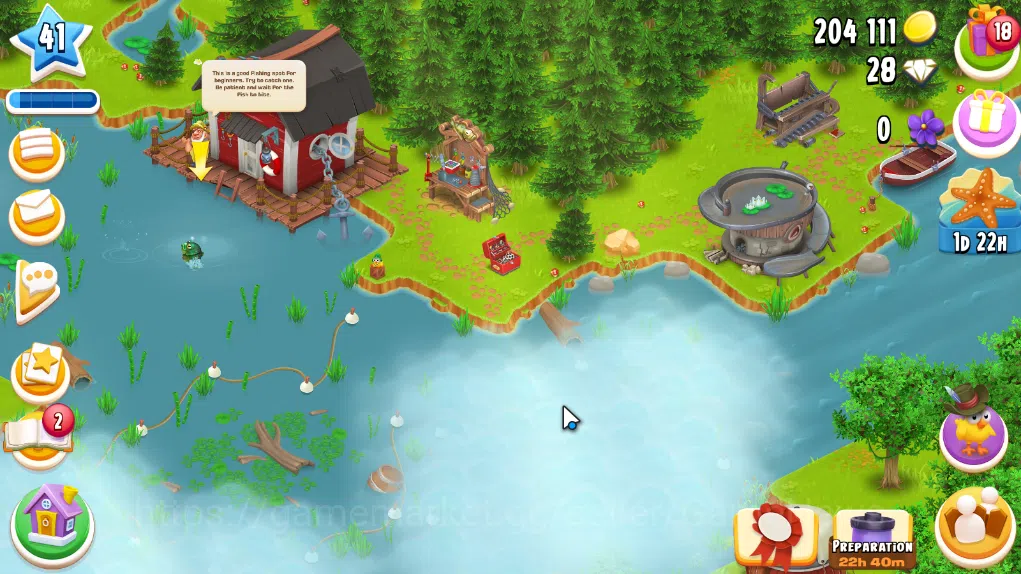 Hay Day Accounts Level 41 | Barn Storage 1050 + Silo Storage 625 | 204k Coins, 28 Diamonds |CN ON|Log Supercell ID|Take 5