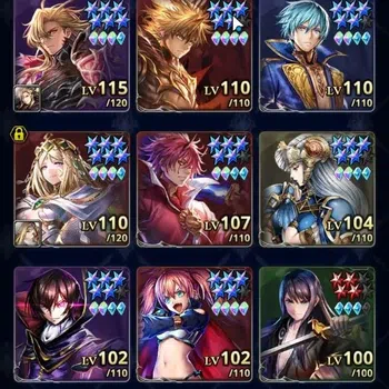Last Cloudia Accounts Endgame GLOBAL|Rank 26|([RollandA7,SM SeraA7,ReniusA6]+Paid
