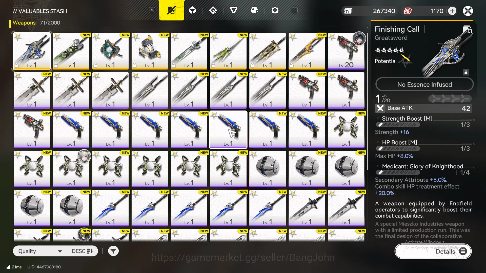 Arknights: Endfield Accounts ASIA | Starter ACC| Rossi| More detail check SS AK image 2