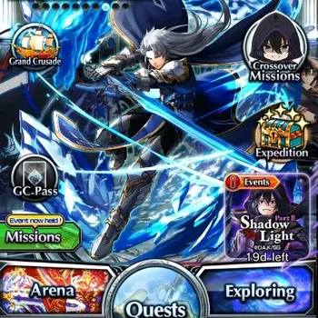 Grand Summoners Accounts End-Game Global|Rank 71|23 Ascend 6 TW|(Paladin Roy,S Emiya,Shadow,Igris,Jinwo,Lark)+TW S