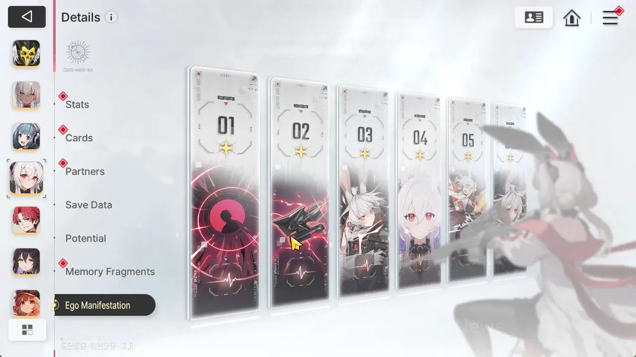 Chaos Zero Nightmare Accounts GLOBAL Lv46|9 SSR[Heidemarie+Sign,Diana,CizuruM1,K image 15