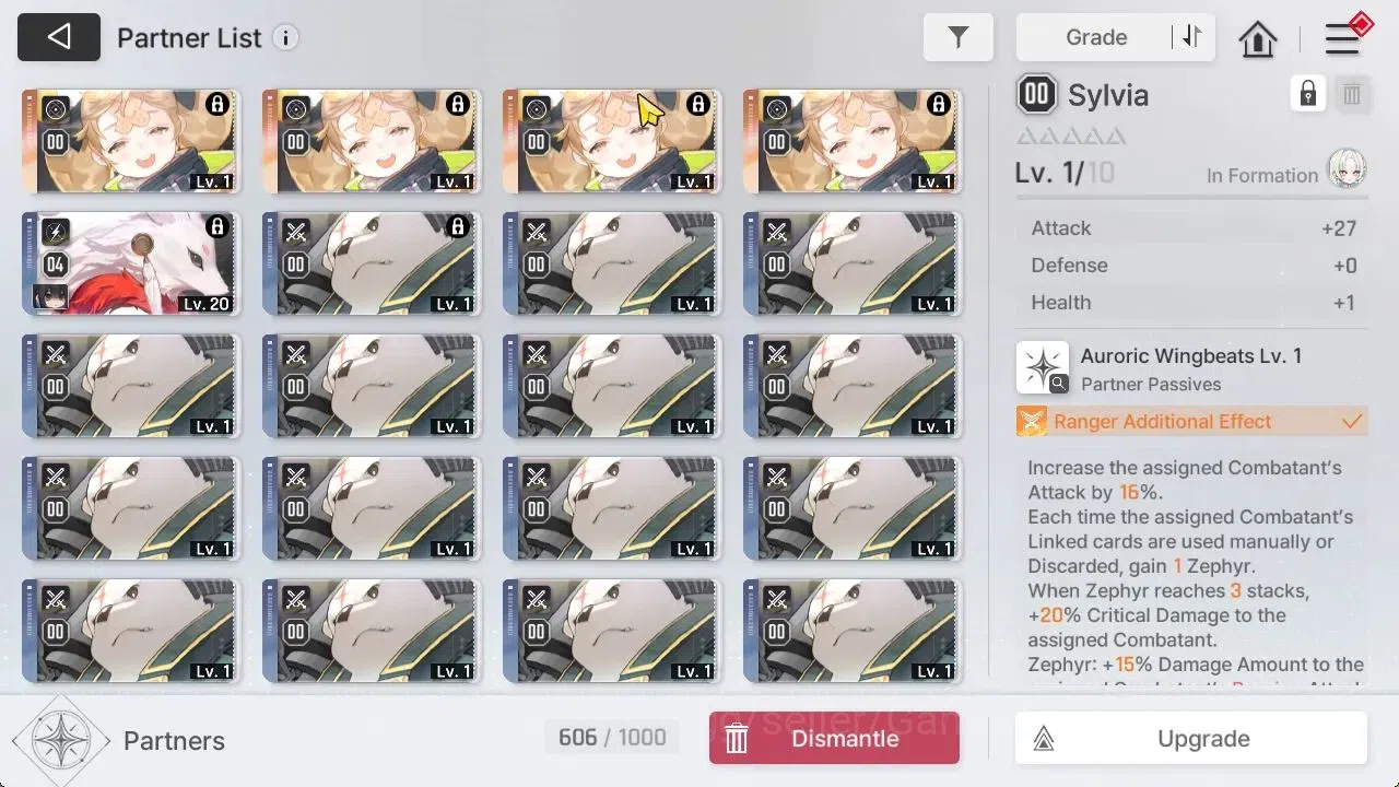 Chaos Zero Nightmare Accounts GLOBAL Lv46|9 SSR[Heidemarie+Sign,Diana,CizuruM1,K image 7