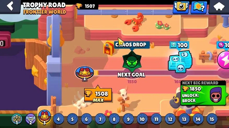 Brawl Stars Accounts 1507 Trophy|20 Brawlers 2 Max Lvl (Full Buffies Ed image 14