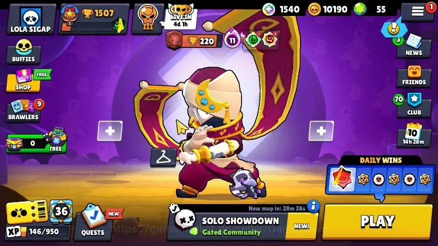 Brawl Stars Accounts 1507 Trophy|20 Brawlers 2 Max Lvl (Full Buffies Ed image 3