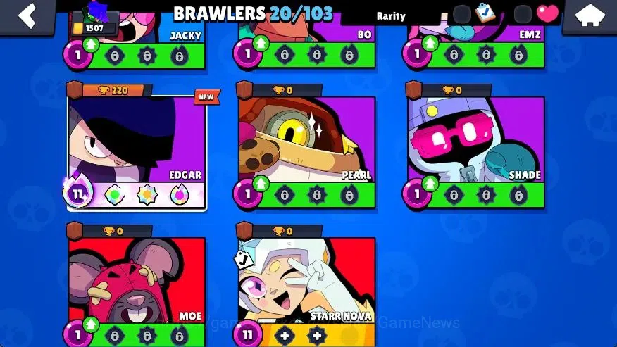 Brawl Stars Accounts 1507 Trophy|20 Brawlers 2 Max Lvl (Full Buffies Ed image 6