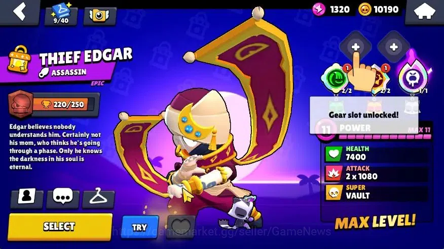 Brawl Stars Accounts 1507 Trophy|20 Brawlers 2 Max Lvl (Full Buffies Ed image 8