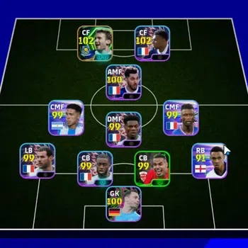 eFootball Accounts Legends & Iconic Players Android|National Team Pack France'26|Epic Rui Costa,Andriy Shevchenko|Show Time