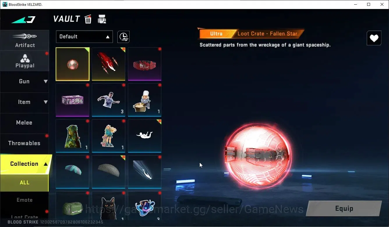 Blood Strike Accounts ASIA|MELEE LightBlade-DarkForce+Collab TOKRAV-Wors image 13