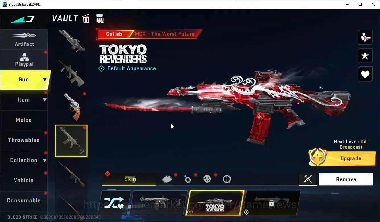 Blood Strike Accounts ASIA|MELEE LightBlade-DarkForce+Collab TOKRAV-Wors image 7