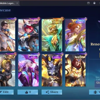 Mobile Legends: Bang Bang Accounts Collector Global|277S|Renowned|Prime Granger,Sanrio Floryn,Collector Natalia,LBX