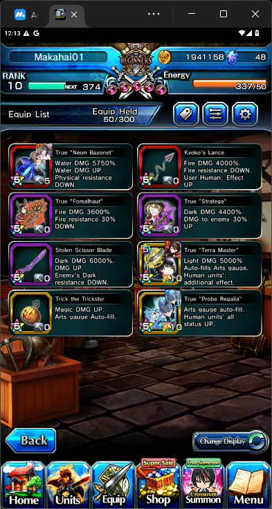 Grand Summoners Accounts Others GLOBAL|6 Ascend|Inumuta TW,Summer Miyu,Chloe,Rin&Luvia,Diablo,Calamity Long,etc|check 4