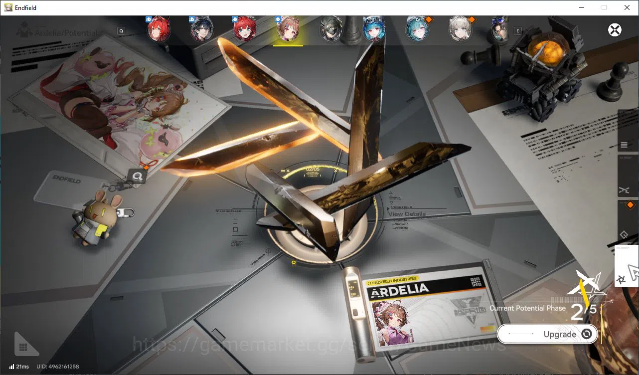Arknights: Endfield Accounts Asia Lv45|3 SSR[Laevatain+Sign,ArdeliaP2+Sign,Last image 4