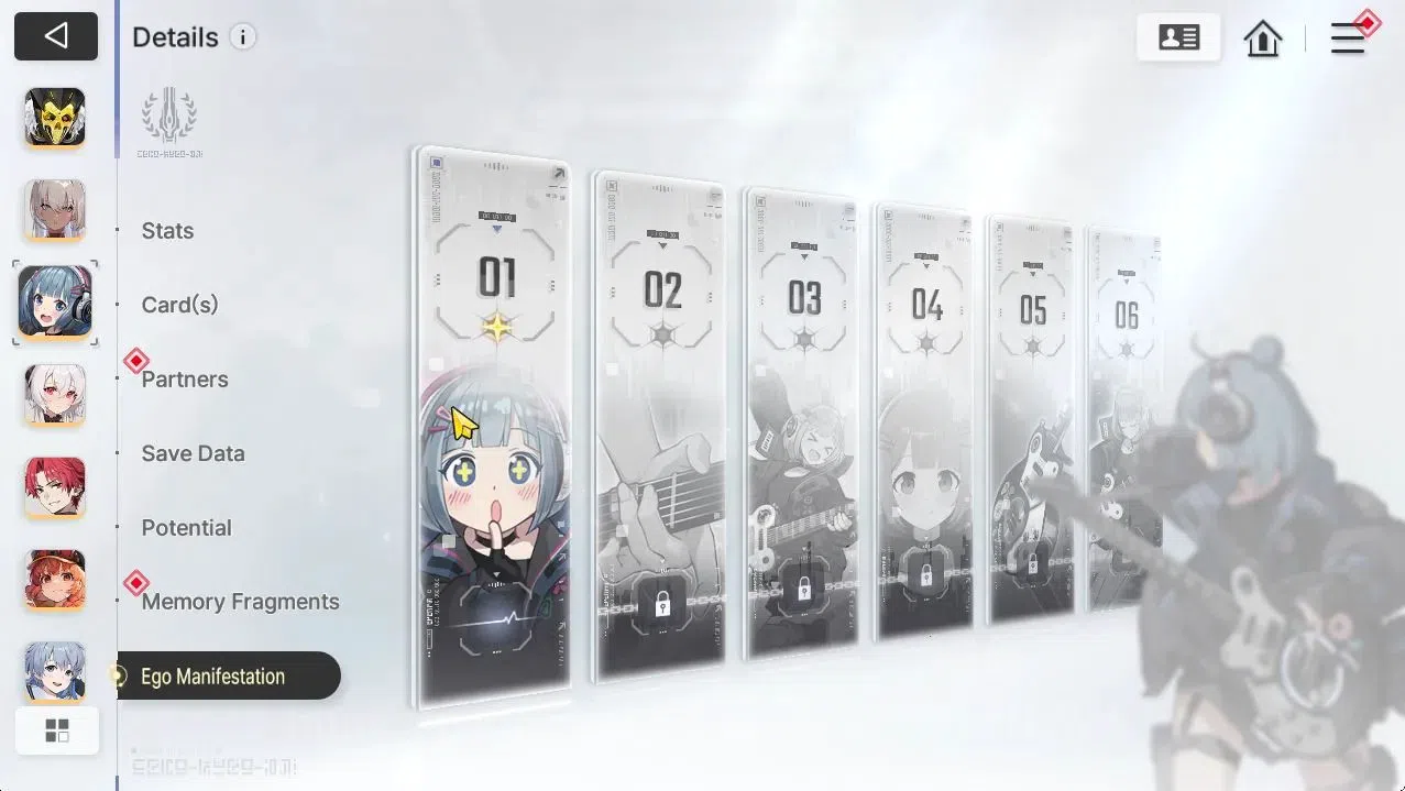 Chaos Zero Nightmare Accounts GLOBAL Lv34|5 SSR[HeidemariM1,Tiphera,Rin,MeiLin,V image 7