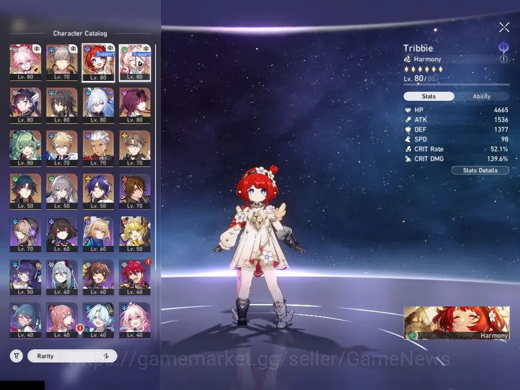 Honkai Star Rail Accounts Asia|TL 63 | 7 Limited | [Jingliu, Ruan Mei, Hysil image 4