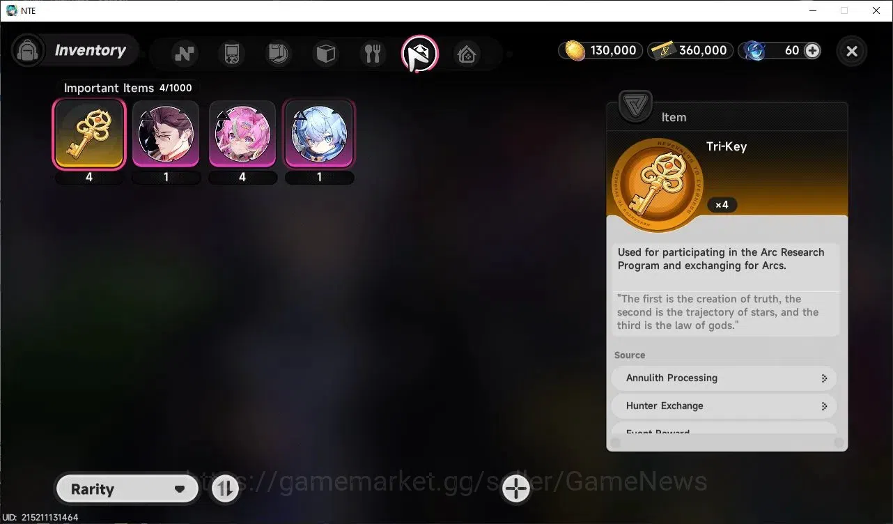Neverness to Everness Accounts Global SEA |HL 3| 3 SSR Daffodill, Hathor, Fadia | image 9