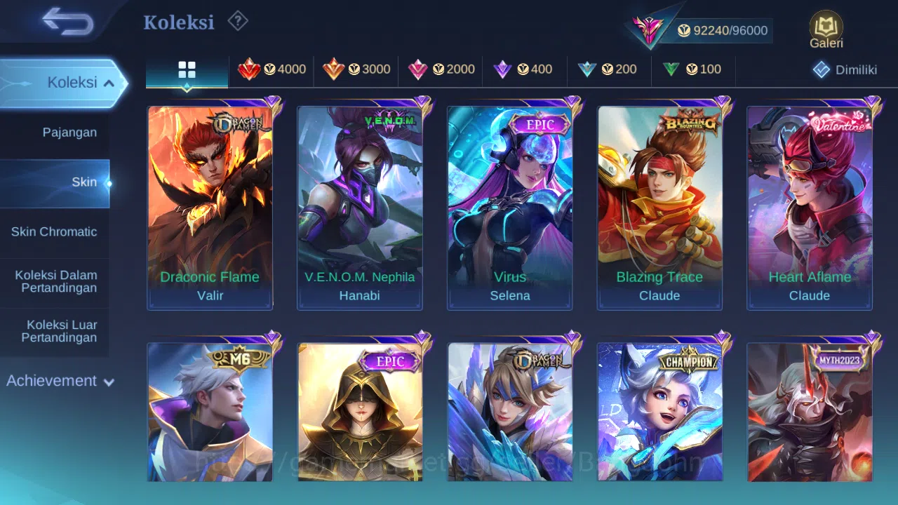 Mobile Legends: Bang Bang Accounts Hero 132 Skin 369 | Dawning Chou | Prime Beatrix | image 10
