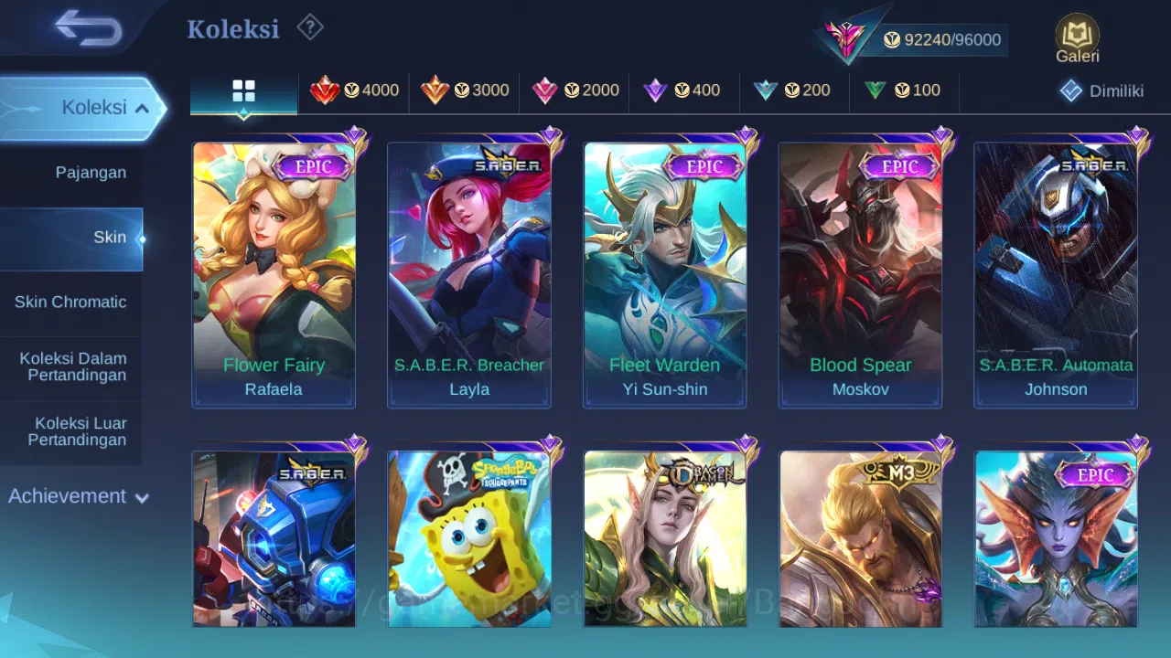 Mobile Legends: Bang Bang Accounts Hero 132 Skin 369 | Dawning Chou | Prime Beatrix | image 6