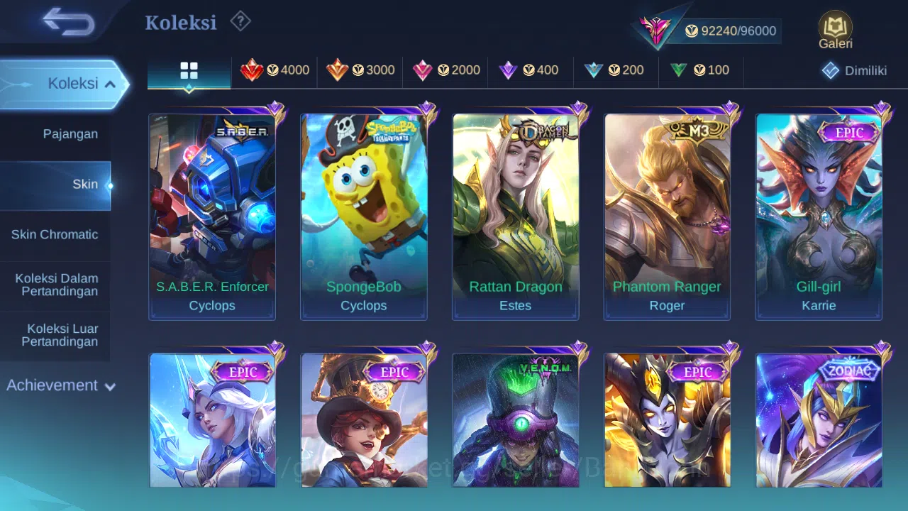 Mobile Legends: Bang Bang Accounts Hero 132 Skin 369 | Dawning Chou | Prime Beatrix | image 7