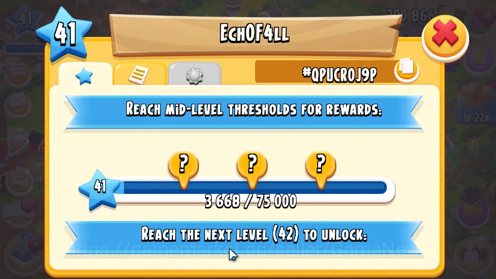 Hay Day Accounts Level 41 | Barn Storage 1100 + Silo Storage 625 | 200k Coins, 24 Diamonds |CN ON|Log Supercell ID|Take 10
