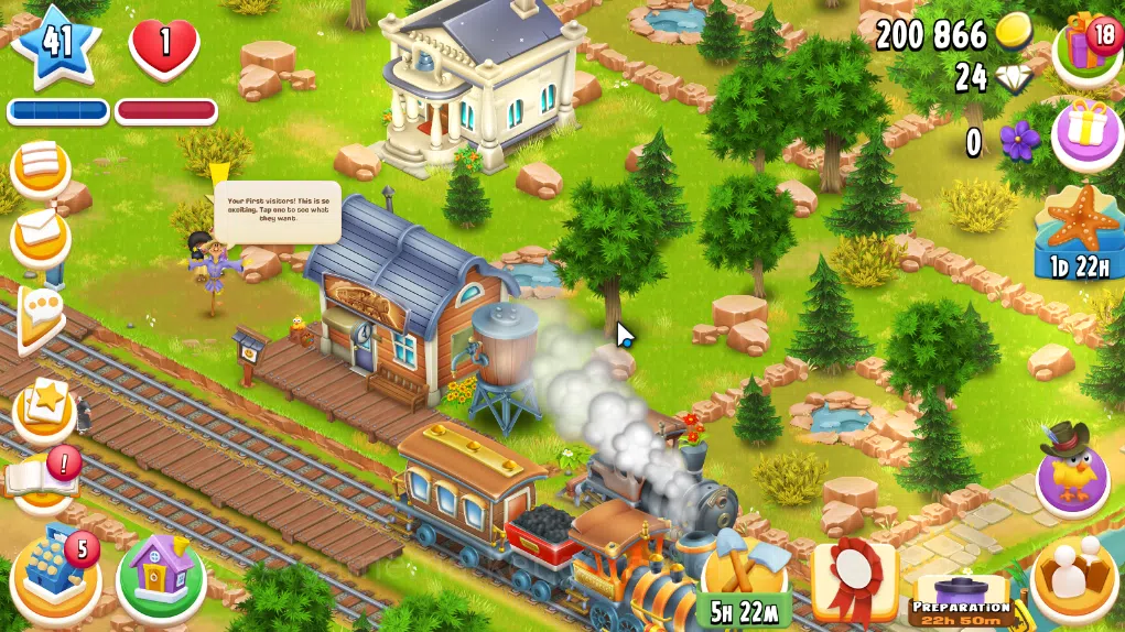 Hay Day Accounts Level 41 | Barn Storage 1100 + Silo Storage 625 | 200k Coins, 24 Diamonds |CN ON|Log Supercell ID|Take 6