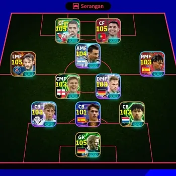 eFootball Accounts Others Android|PW3205|KvaratskheilaBigT,JoshuaKimmichShowT,DeanHuijsenShow T,Oliver Kahn Epic,Luis Suarez