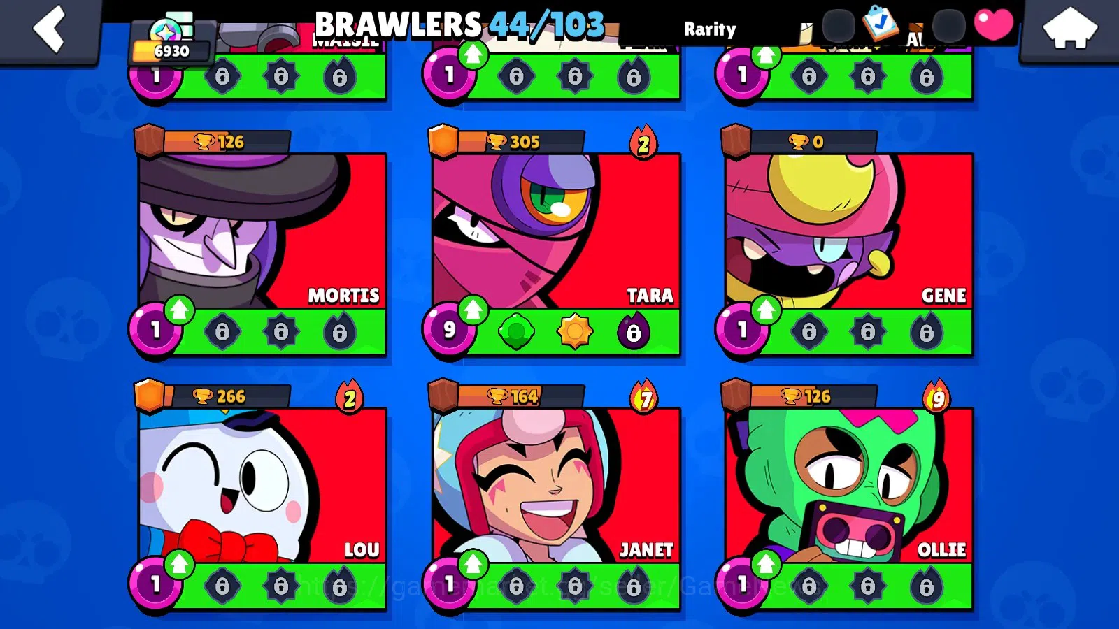 Brawl Stars Accounts 6930 Trophy|19,5K Bling,11,6K PP,36,5K Coins|44 Br image 11