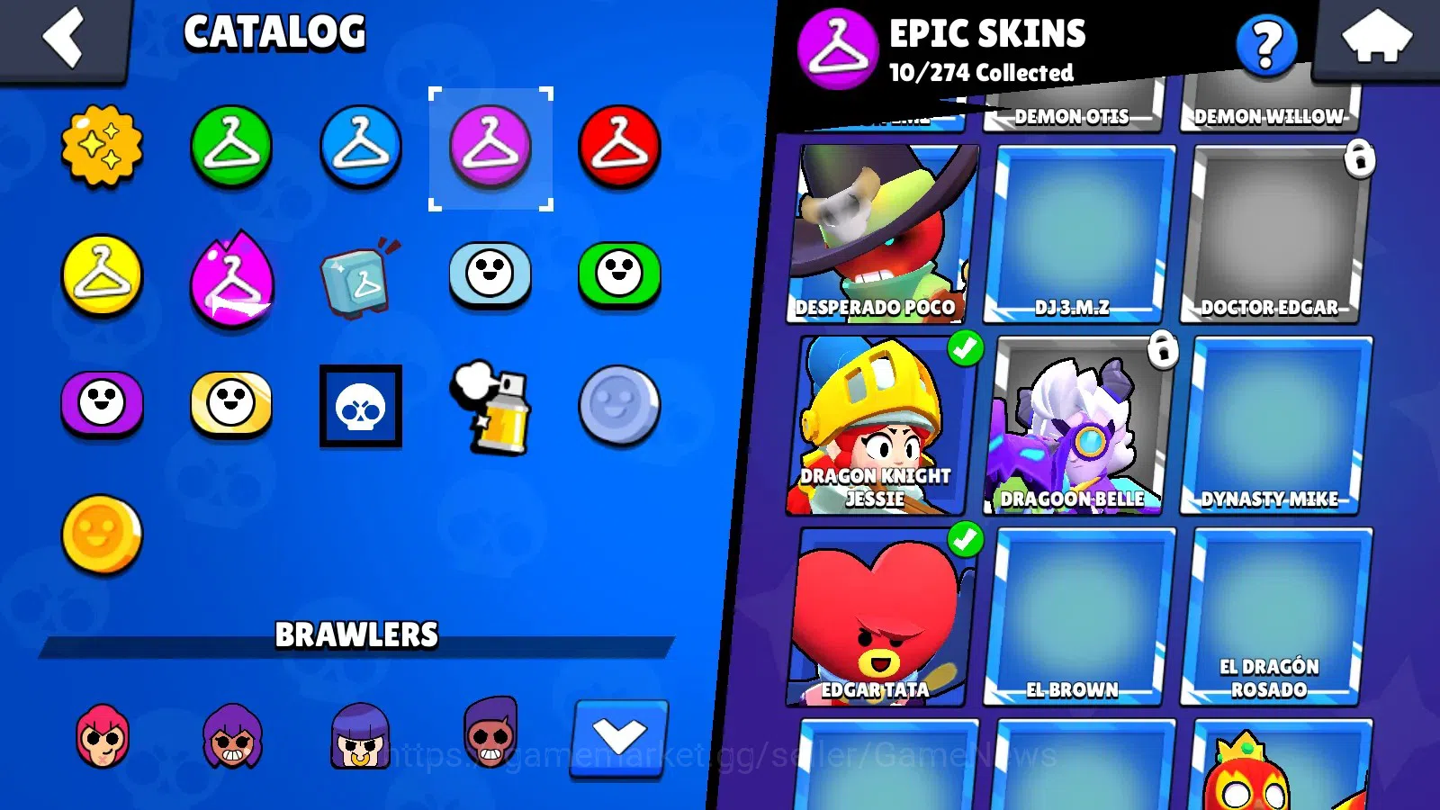 Brawl Stars Accounts 6930 Trophy|19,5K Bling,11,6K PP,36,5K Coins|44 Br image 16