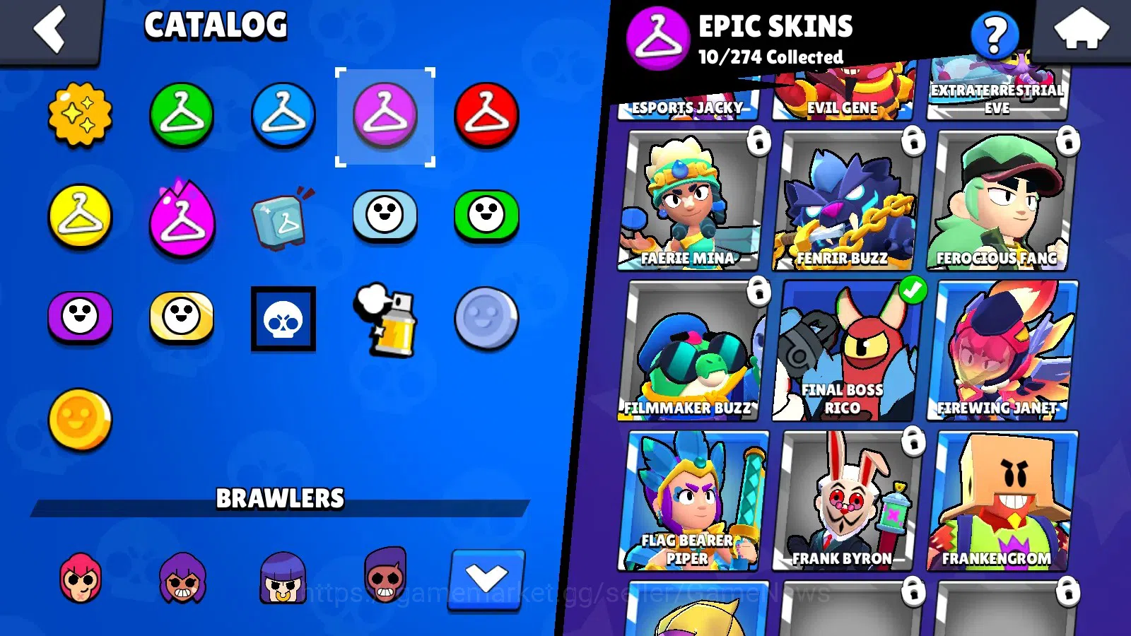 Brawl Stars Accounts 6930 Trophy|19,5K Bling,11,6K PP,36,5K Coins|44 Br image 17