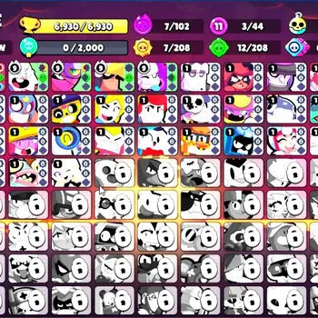 Brawl Stars Accounts 6930 Trophy|19,5K Bling,11,6K PP,36,5K Coins|44 Br image 1
