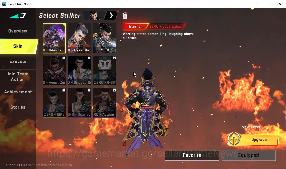Blood Strike Accounts ASIA|ETERNAL ZERO-Odashadow|12 ULTRA Origin-12,KAG image 7