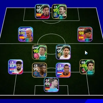 eFootball Accounts Legends & Iconic Players Android|Show Time Dani Olmo|Epic Massimo Oddo,Mark van Bommel,Andriy