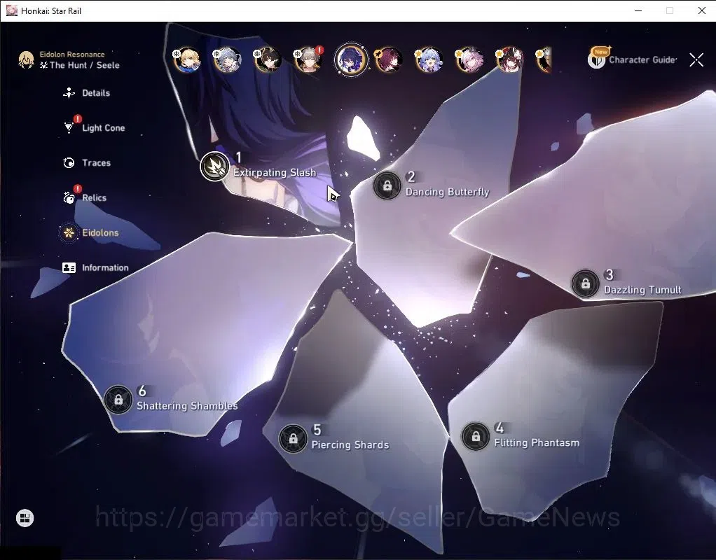 Honkai Star Rail Accounts Asia|TL 68|2,2K SJ|Premium DoT|14 Limited|[Saber E image 6