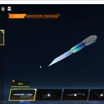 Blood Strike Accounts Starter ASIA|STARTER 1 ULTRA MELEE: Butterfly Knife-Synthwave|ULTRA Loot Crate|2 LEGENDARY Guns|Bronze